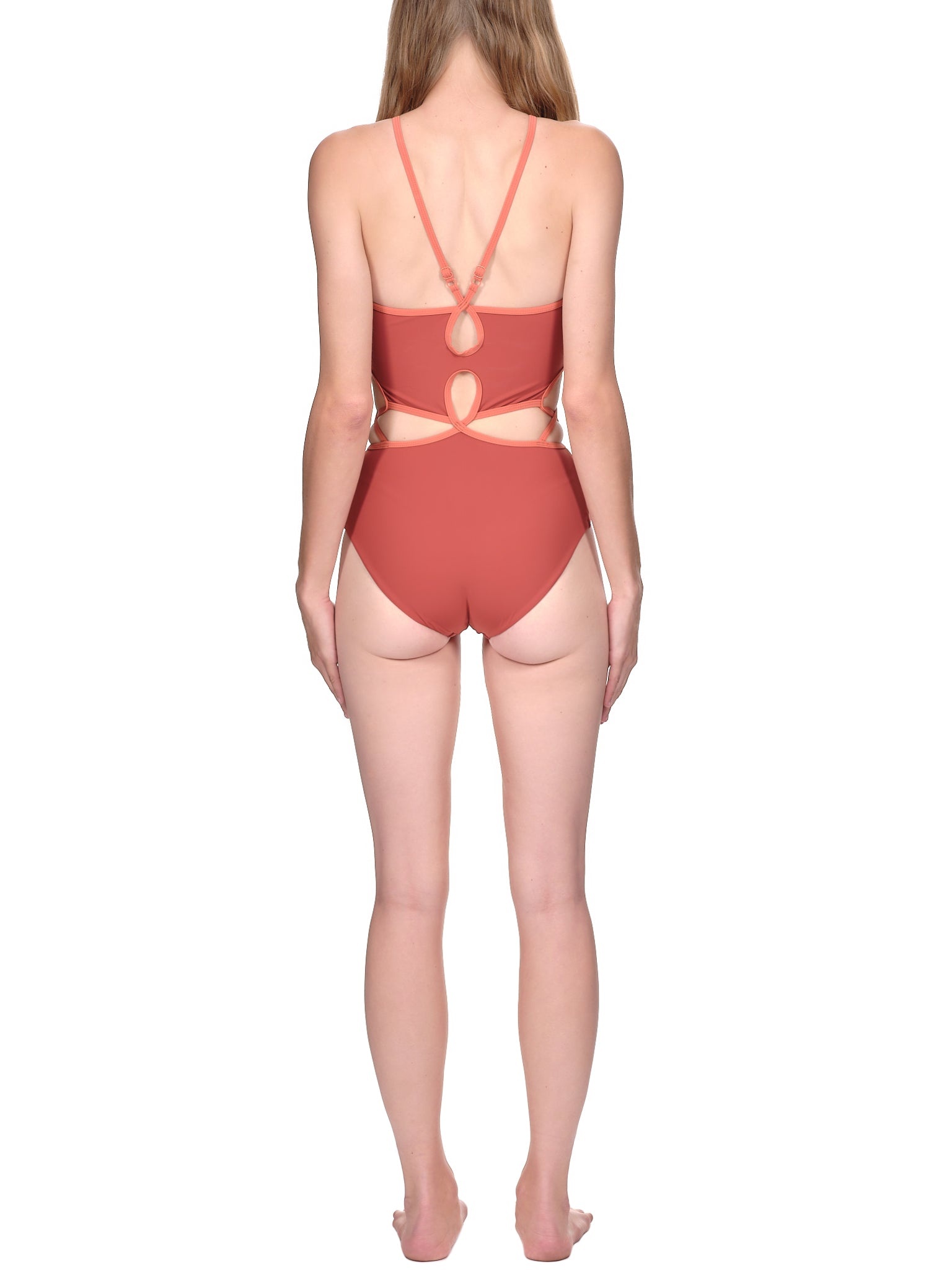 Looped Halter Swimsuit - 3