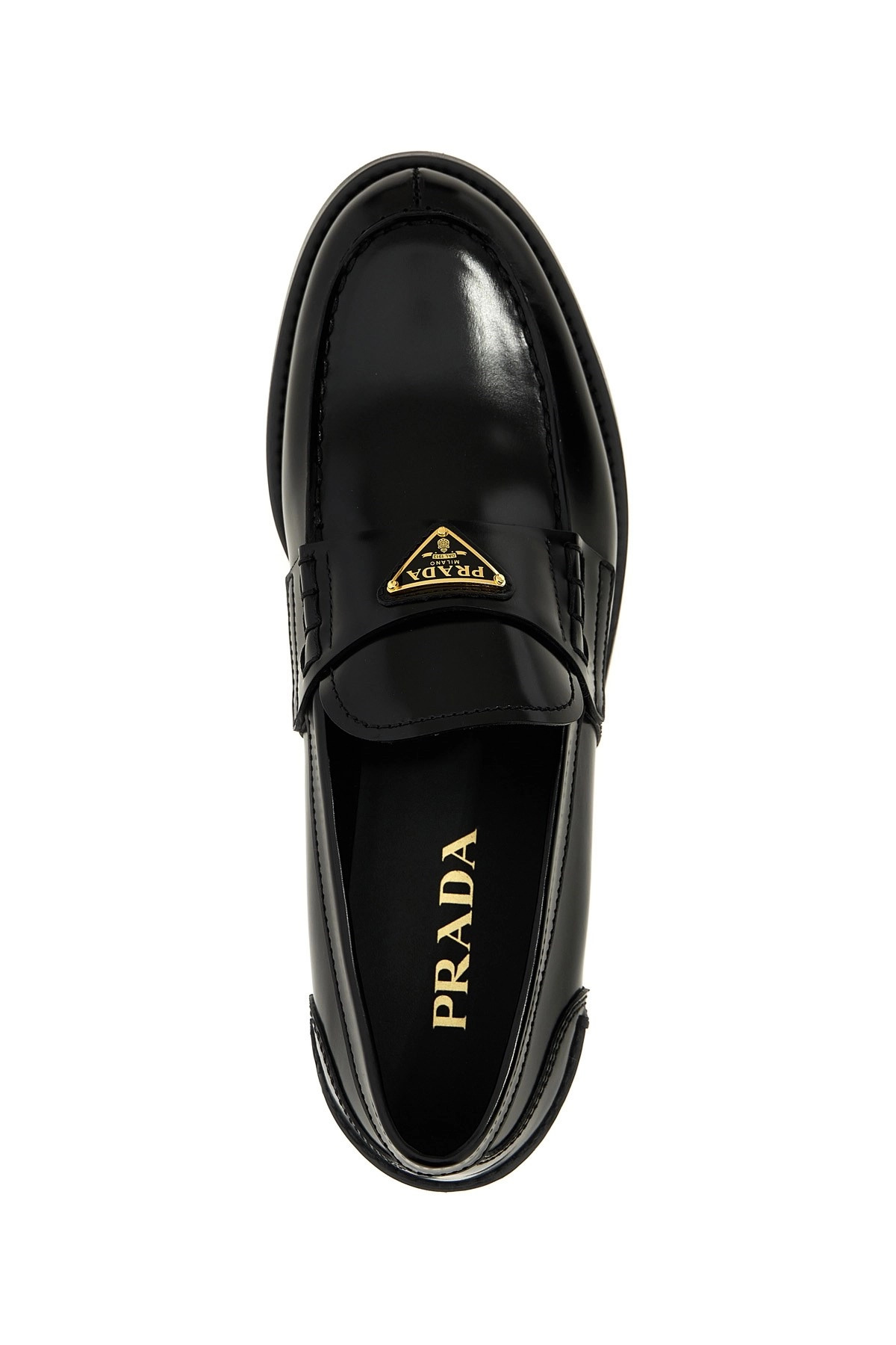 Logo loafers - 4
