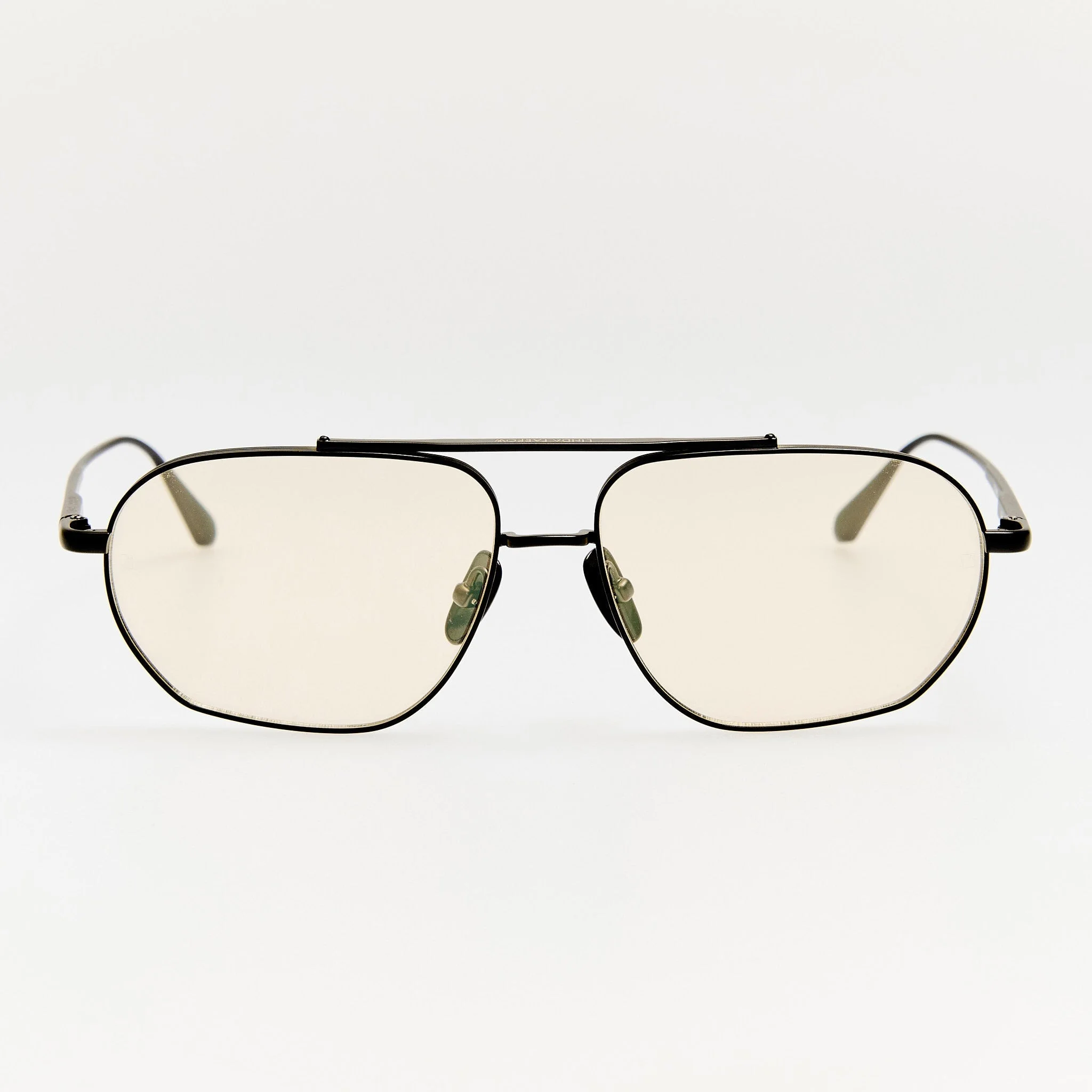 Arden Sunglasses in Matt Nickel and Yellow Photochromic Lenses - 1