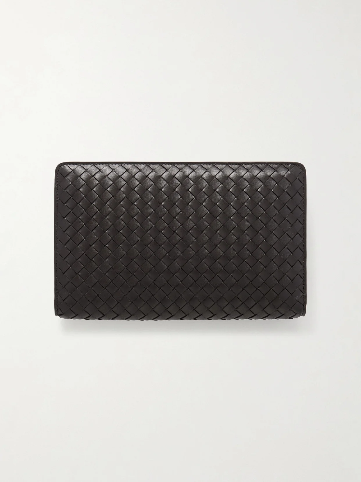 Intrecciato Leather Pouch - 1