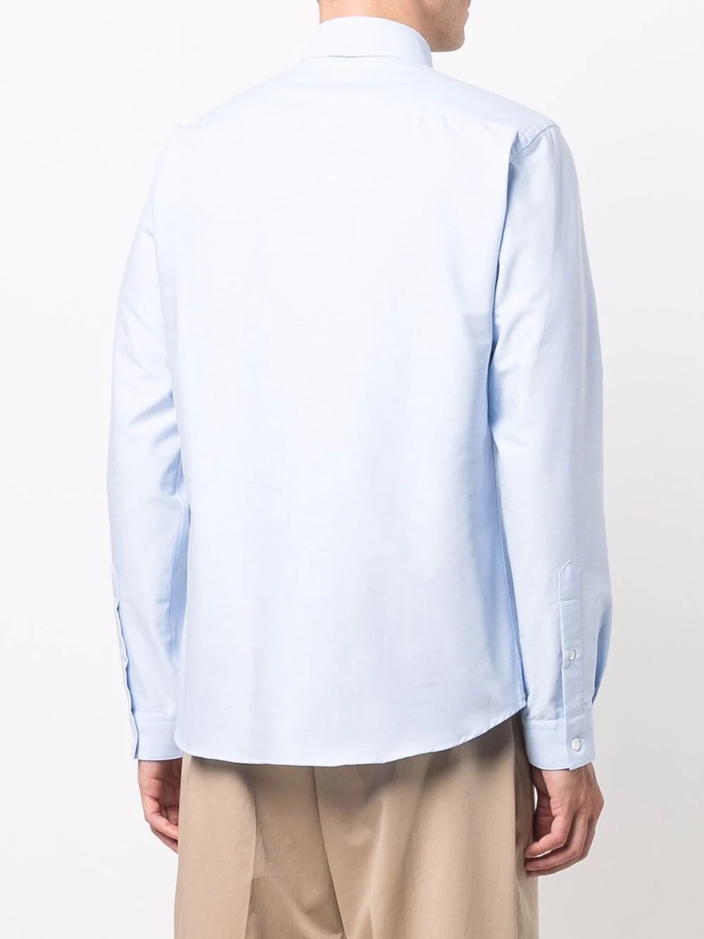 long-sleeve button-fastening shirt - 4