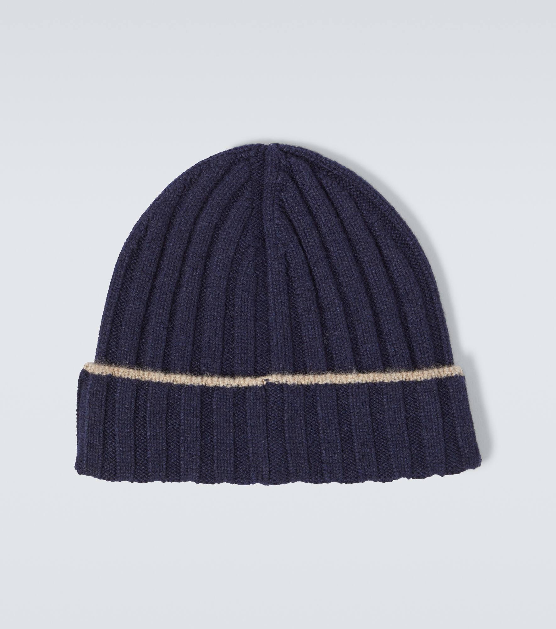 Ribbed-knit cashmere beanie - 4