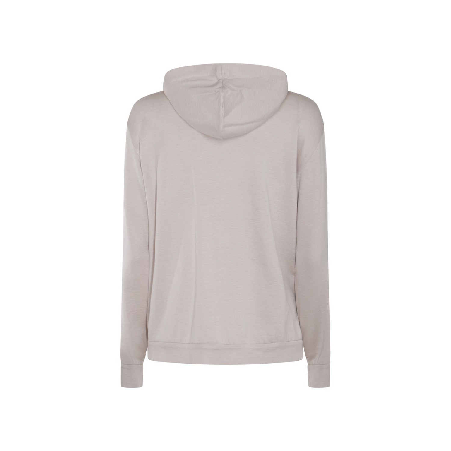 BEIGE COTTON SWEATSHIRT - 2