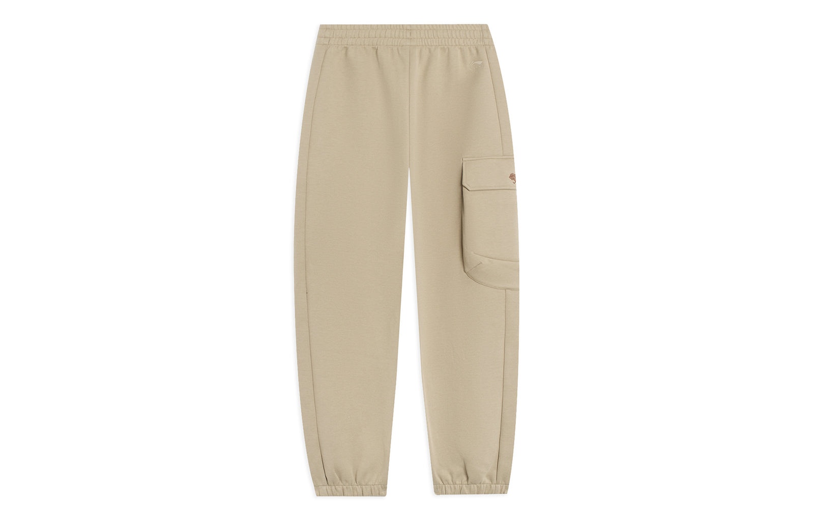 Li-Ning x Disney Zootopia Embroidered Logo Joggers Sweatpants 'Khaki' AKLT393-2 - 2