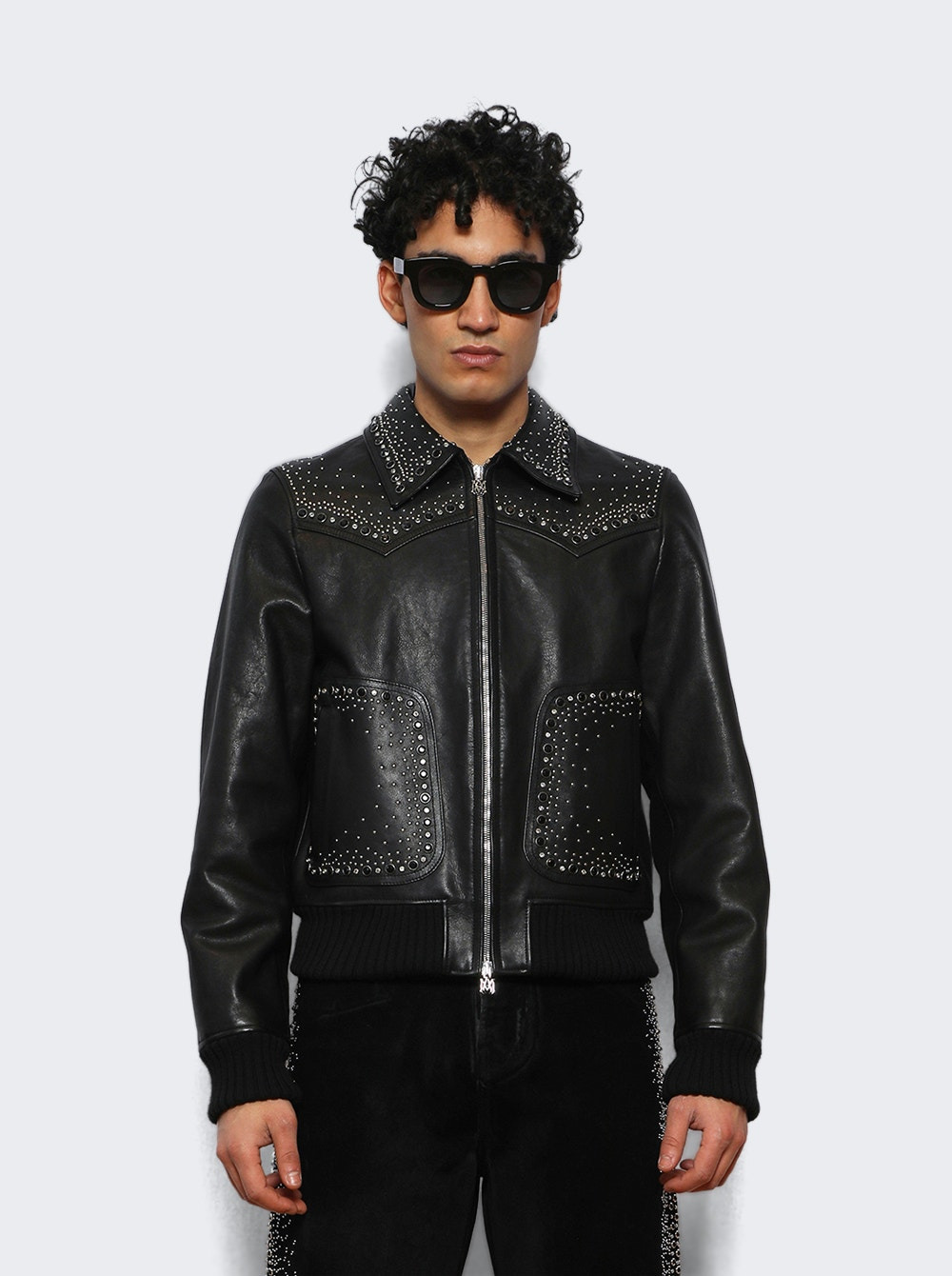Crystal Western Jacket Black - 2