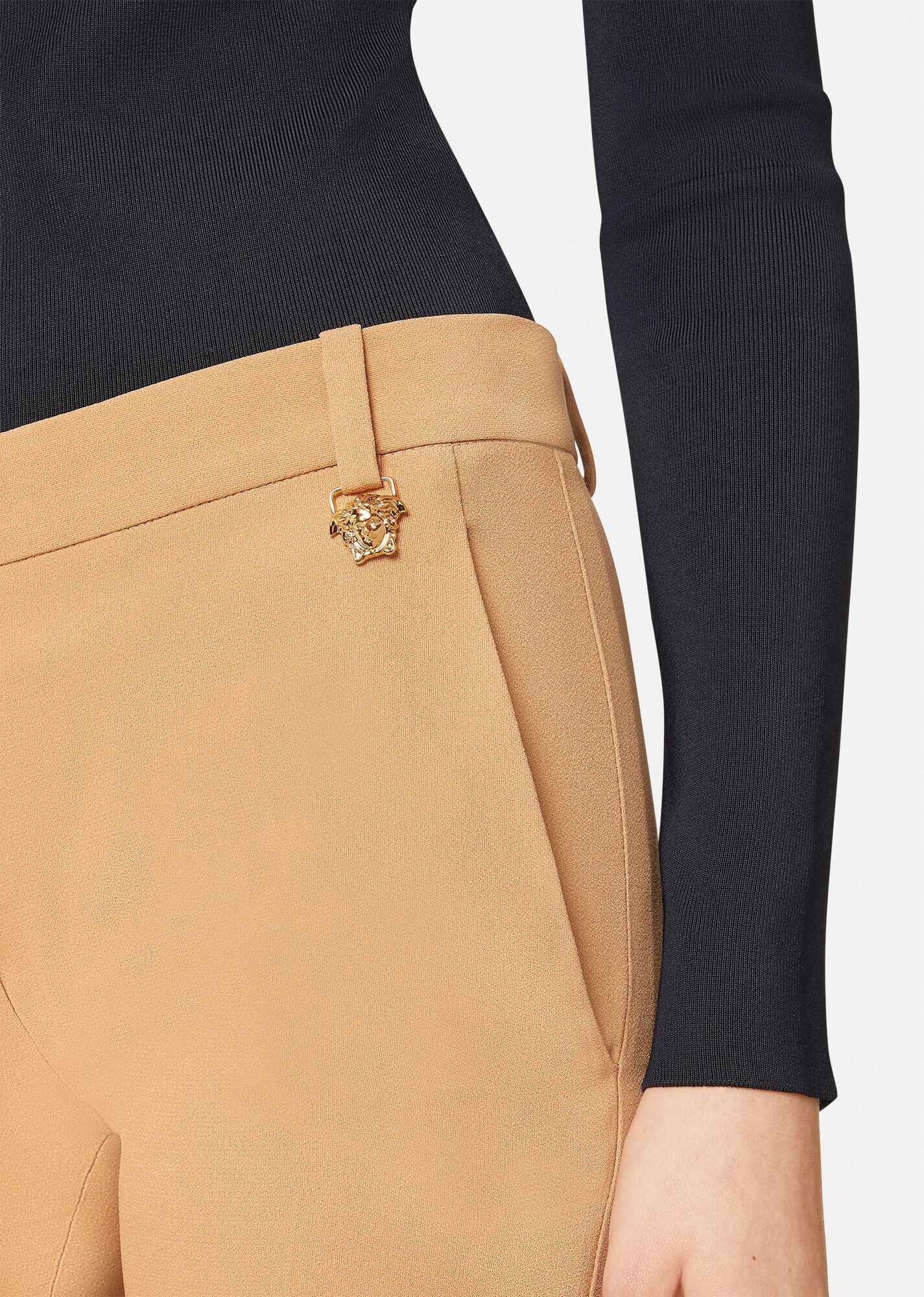 Satin Flared Pants - 5