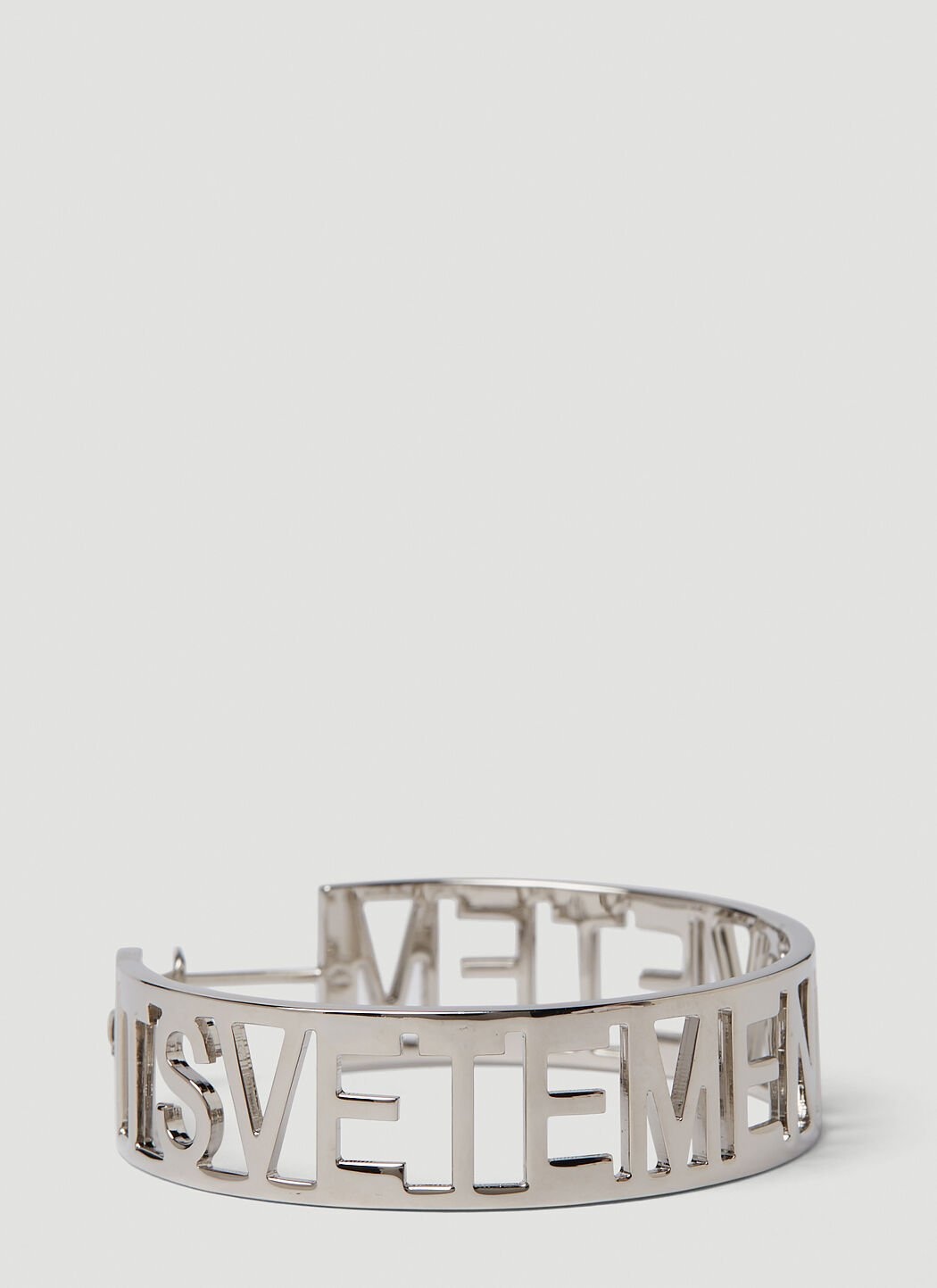 Vetements Women Logo Hoop Earrings - 2
