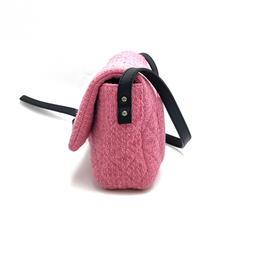 Chanel 2009 No. 13 Tweed Mademoiselle Crossbody Bag - 4