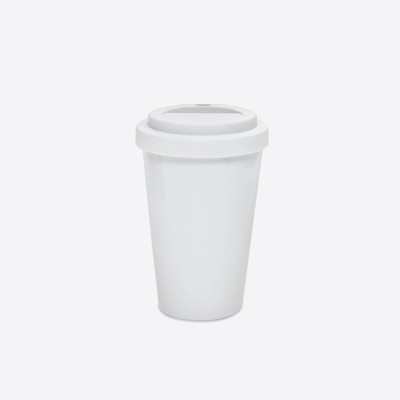 BALENCIAGA Cities Changsha Coffee Cup in White outlook