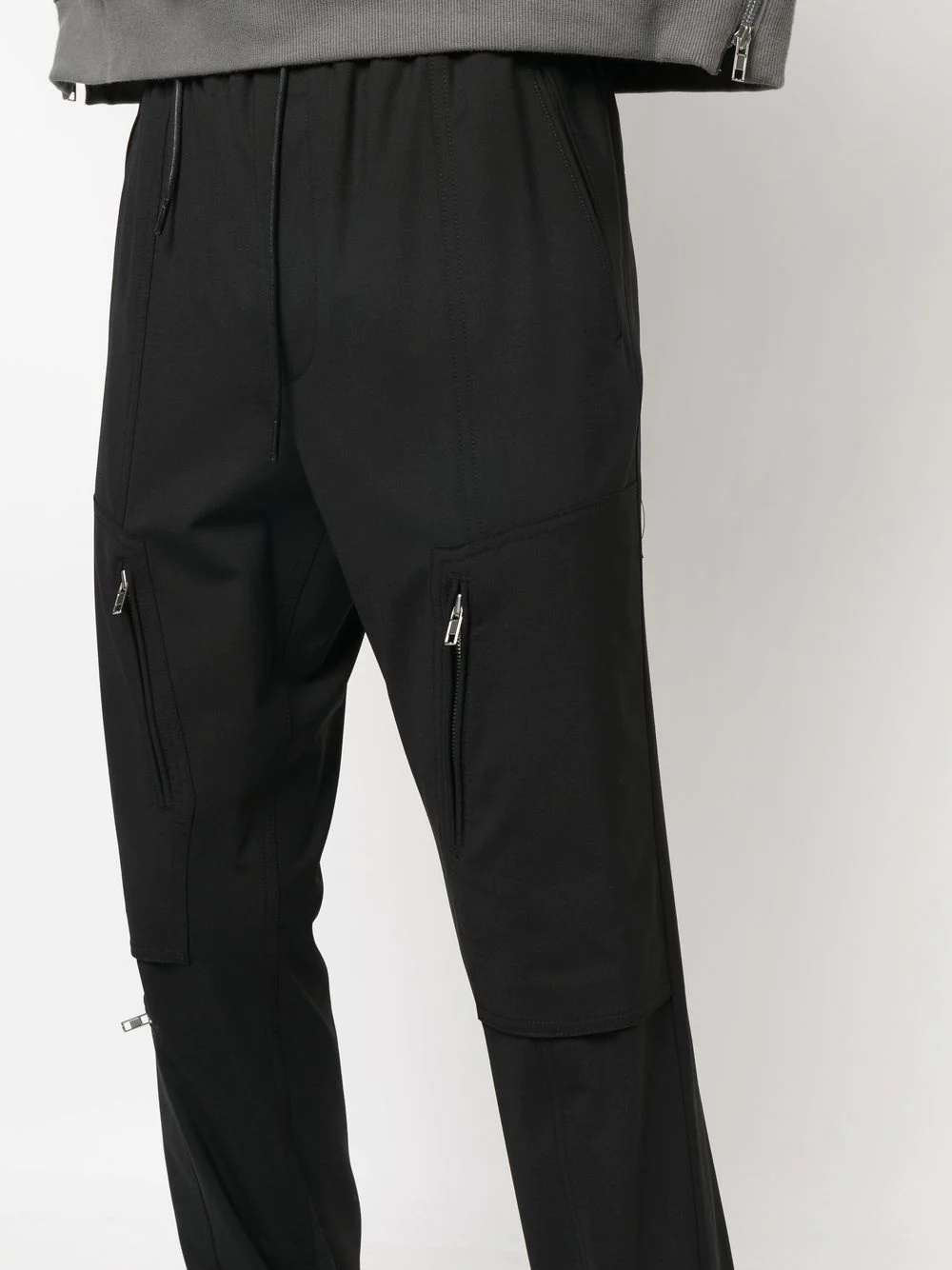 drawstring track pants - 5