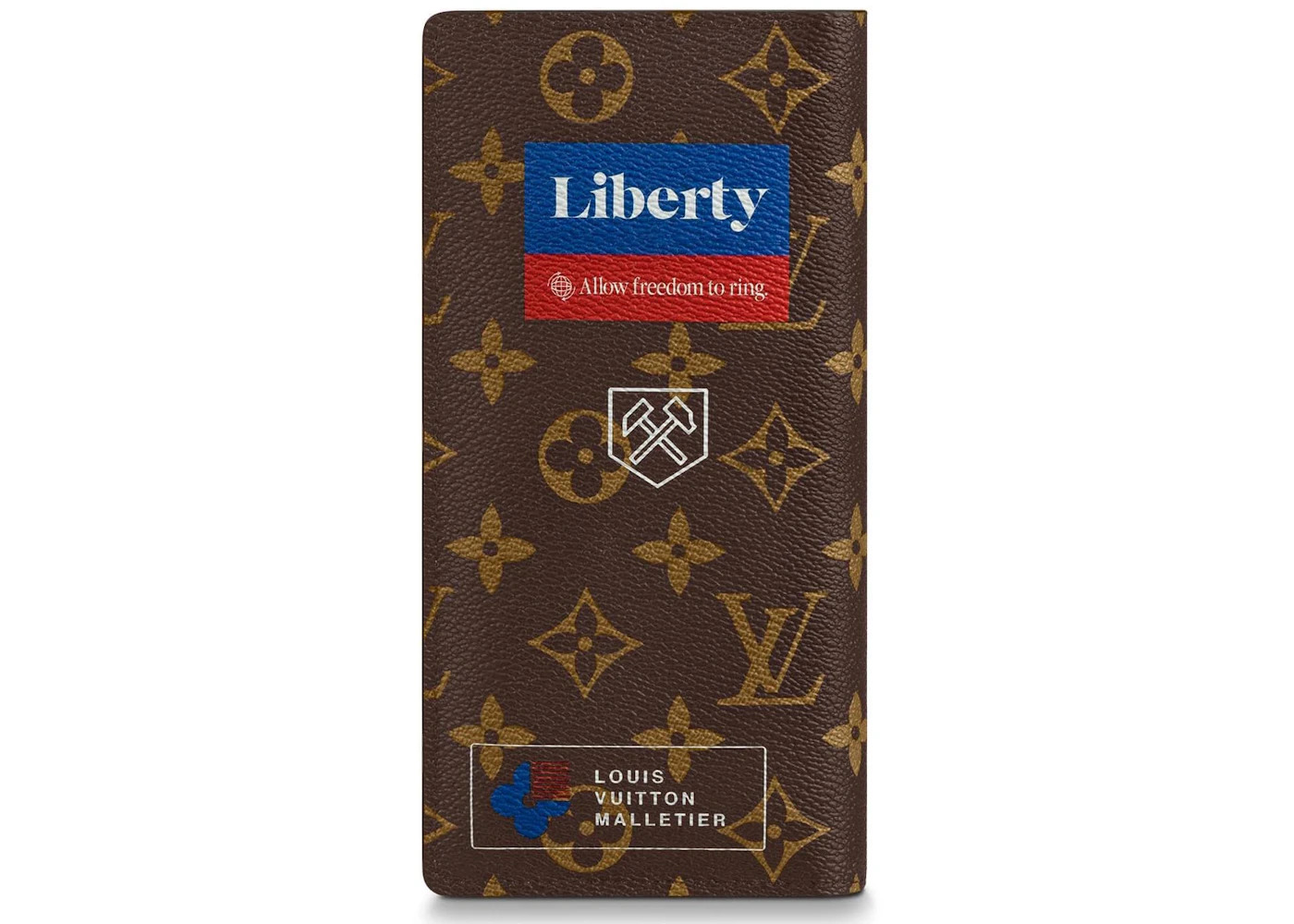 Louis Vuitton Brazza Wallet Monogram Logo Story Brown - 2