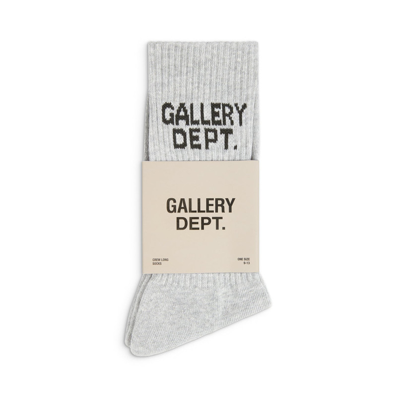 GALLERY DEPT. CLEAN HEATHER GREY SOCKS outlook