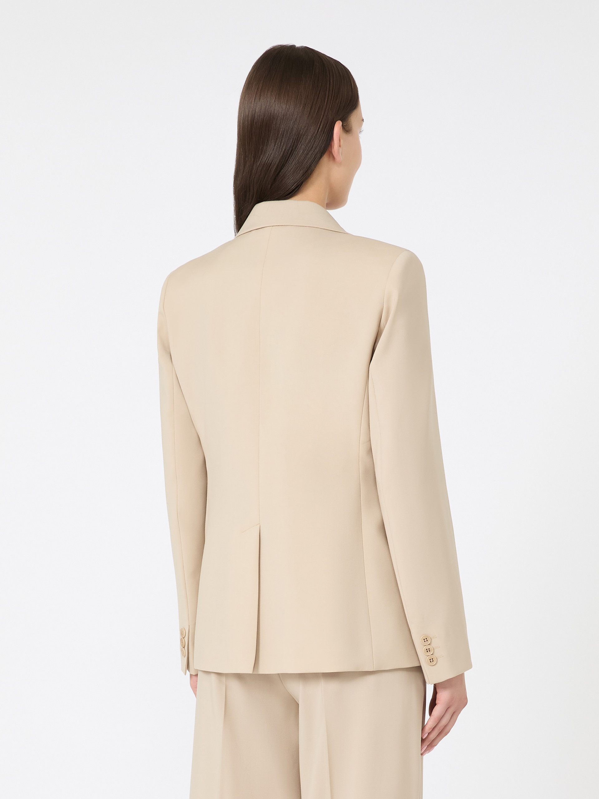LAMINE Natural stretch wool blazer - 4