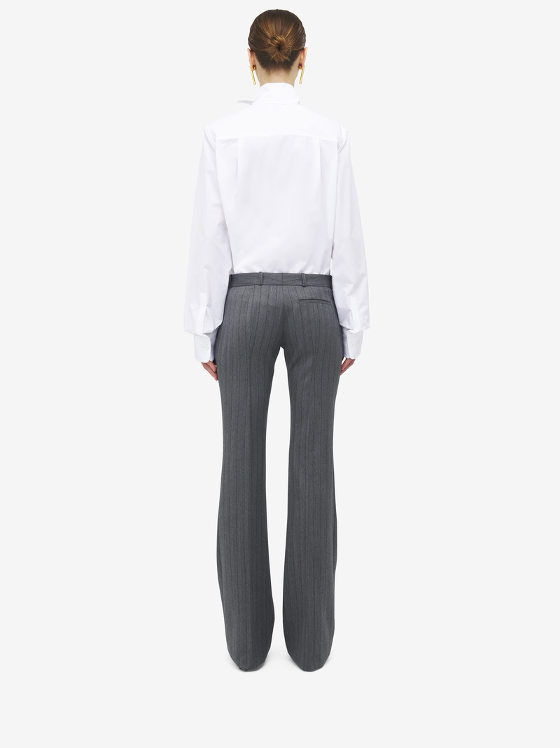 Herringbone Bumster Trousers 4