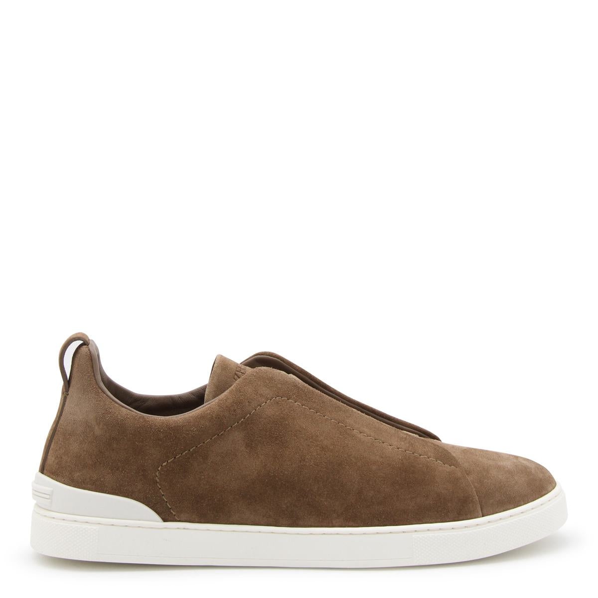 ZEGNA SNEAKERS BEIGE - 1