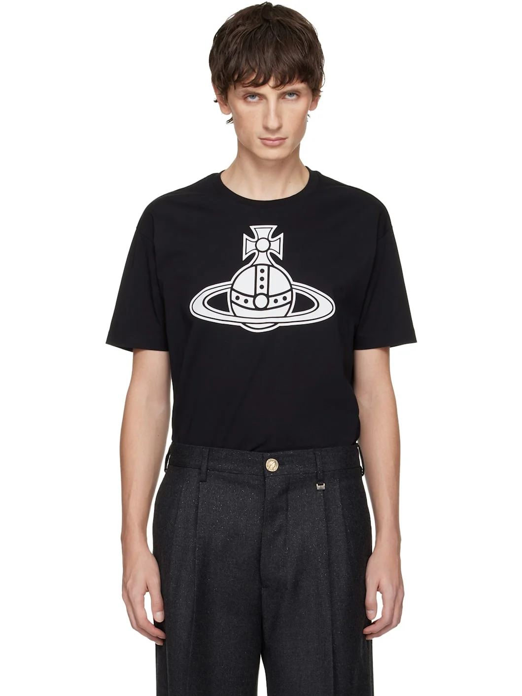 Black Paris Orb Classic T-shirt - 1