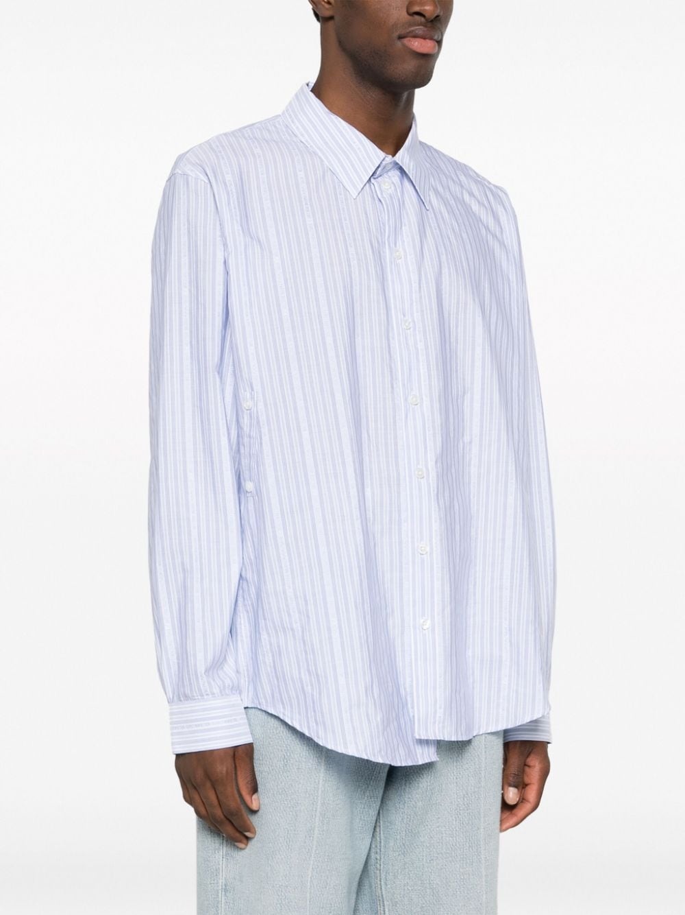 cotton wrap shirt - 3