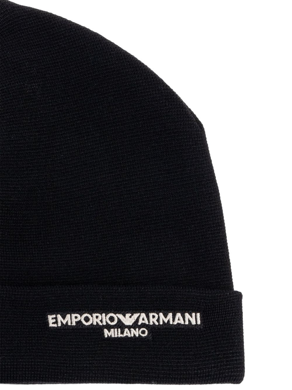 logo-embroidered wool beanie - 3