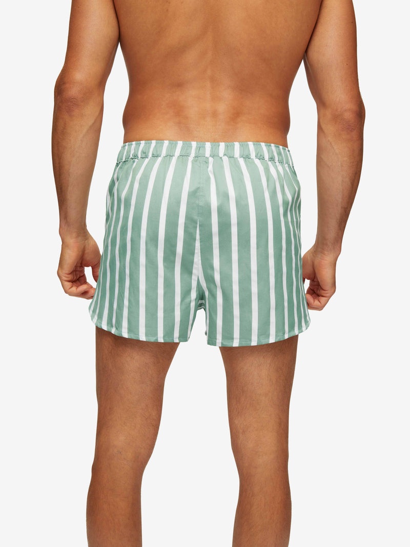 Men's Modern Fit Boxers Royal 219 Cotton Green - 6