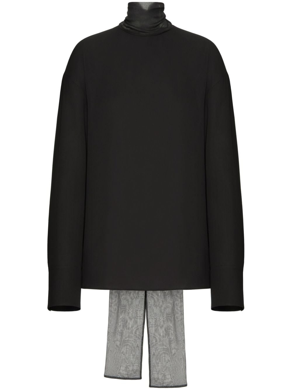 bow-detail blouse - 1