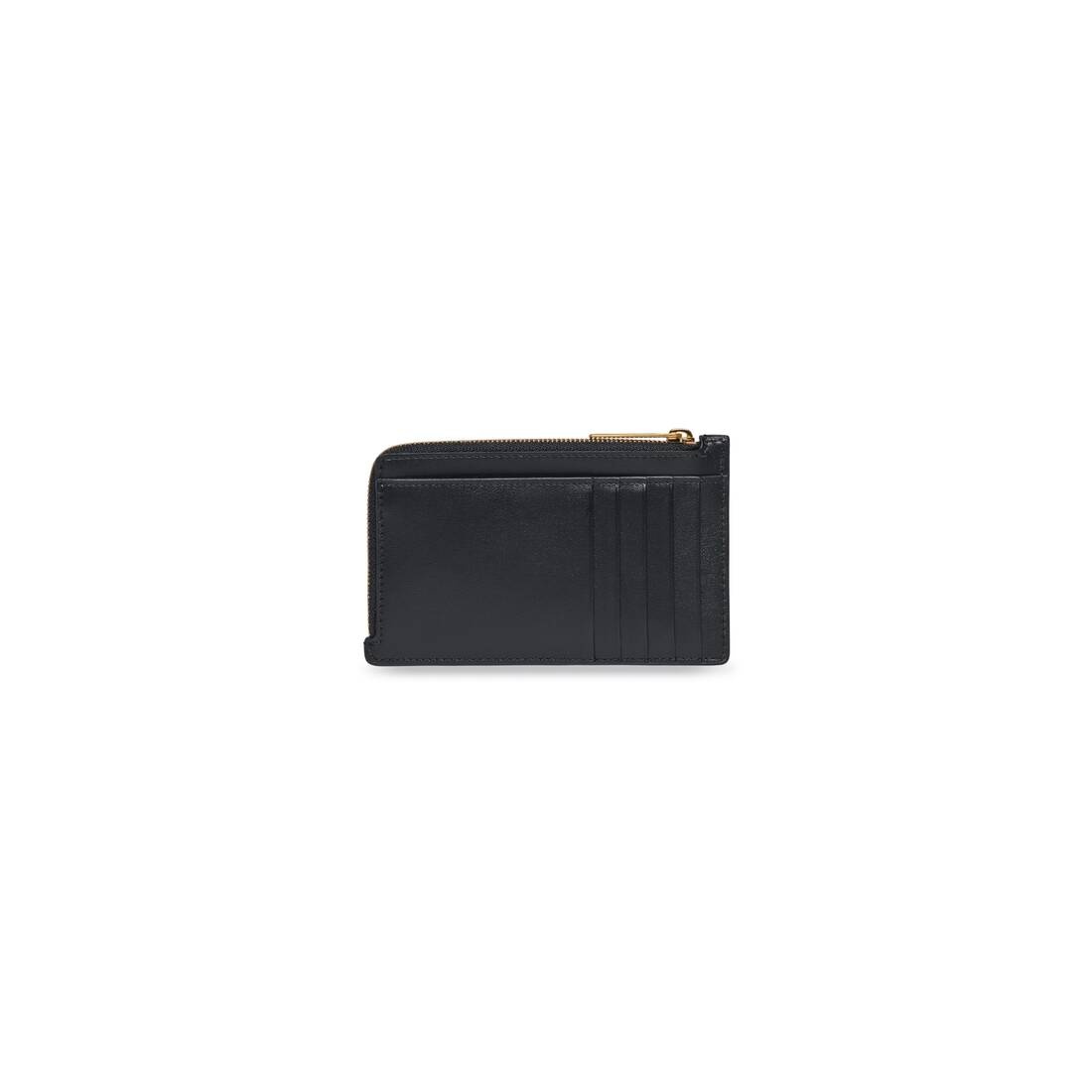 Women's Envelope Long Coin And Card Holder  in Black - 2