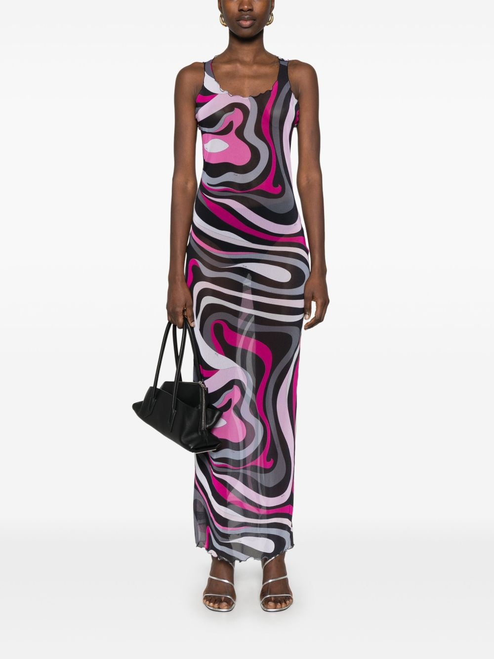 Iride-print dress - 2
