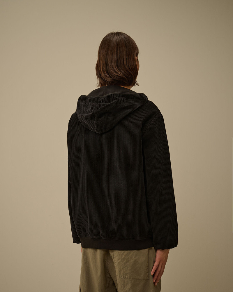 Corduroy 350 Full Zip Hooded Sweatshirt 4