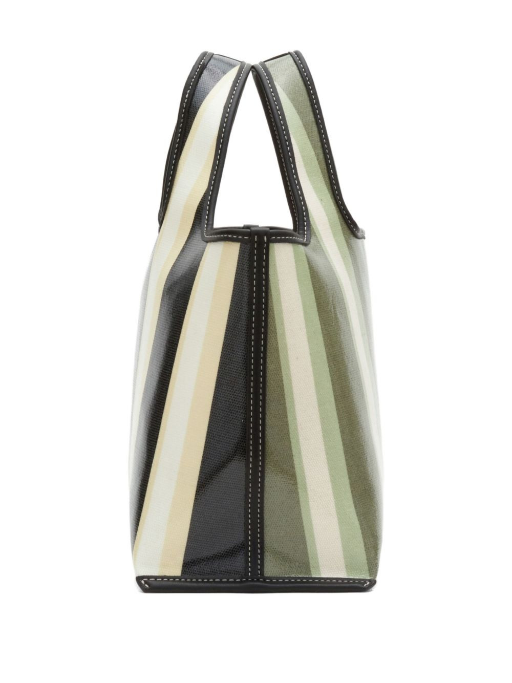 mini Market stripe tote bag - 5