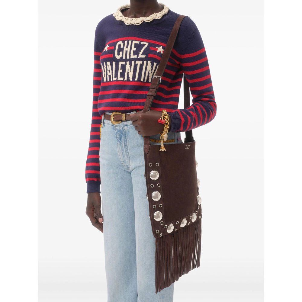 Valentino Blue Knitwear - Jumpers Women - 5
