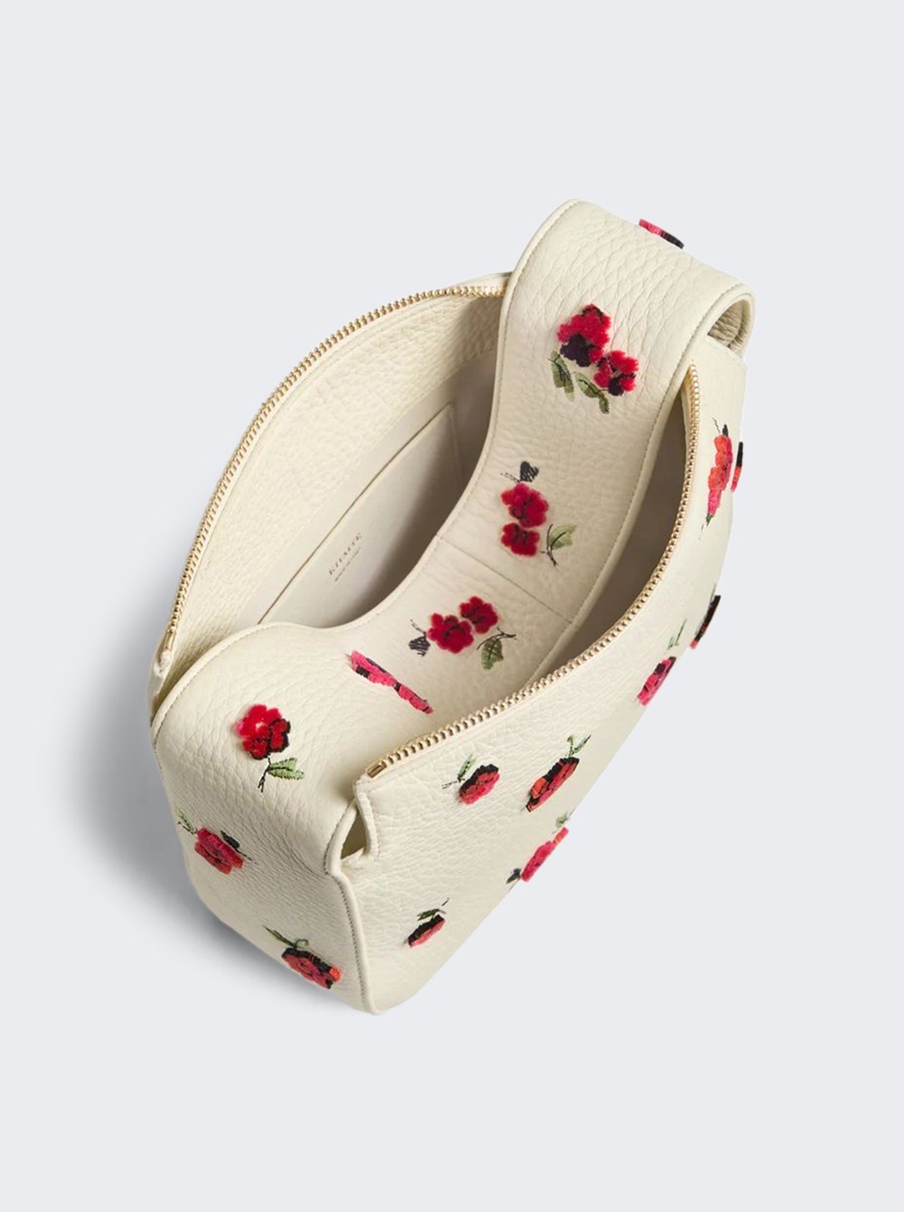 Elena Small Handbag Rasberry And Cream - 5