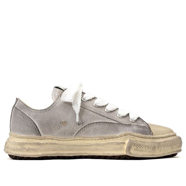 Maison MIHARA YASUHIRO Peterson OG Sole Distressed Canvas Low 'White' A10FW717-WHITE - 2