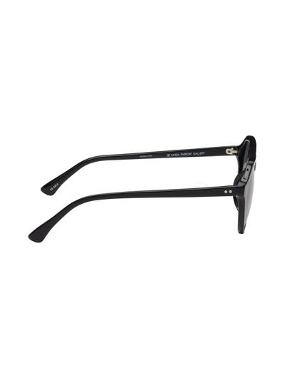 Dries Van Noten Black Linda Farrow Edition 63 C5 Sunglasses outlook