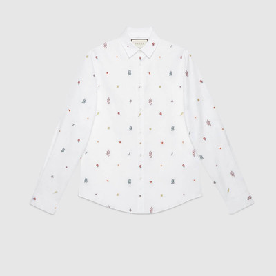 GUCCI Symbols Oxford cotton Duke shirt outlook