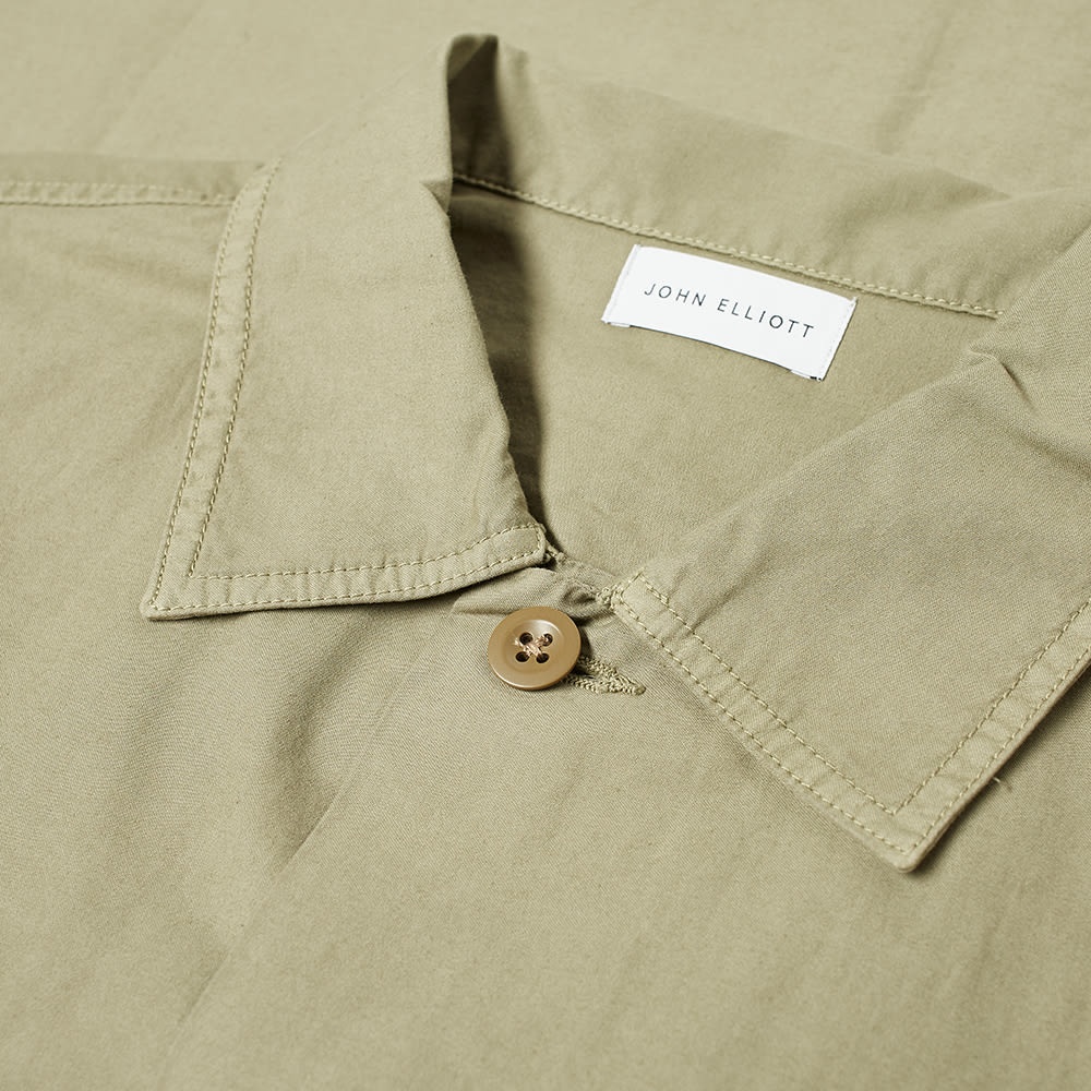 John Elliott Back Sateen Military Work Shirt - 4