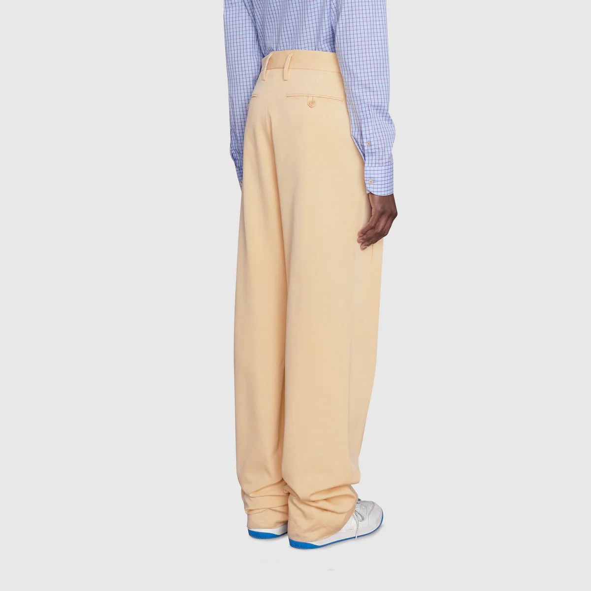 Cotton viscose twill pant - 4