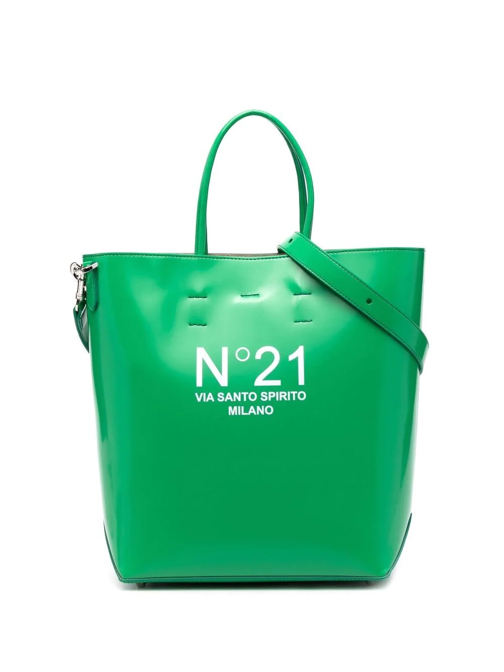 medium logo-print tote bag - 1