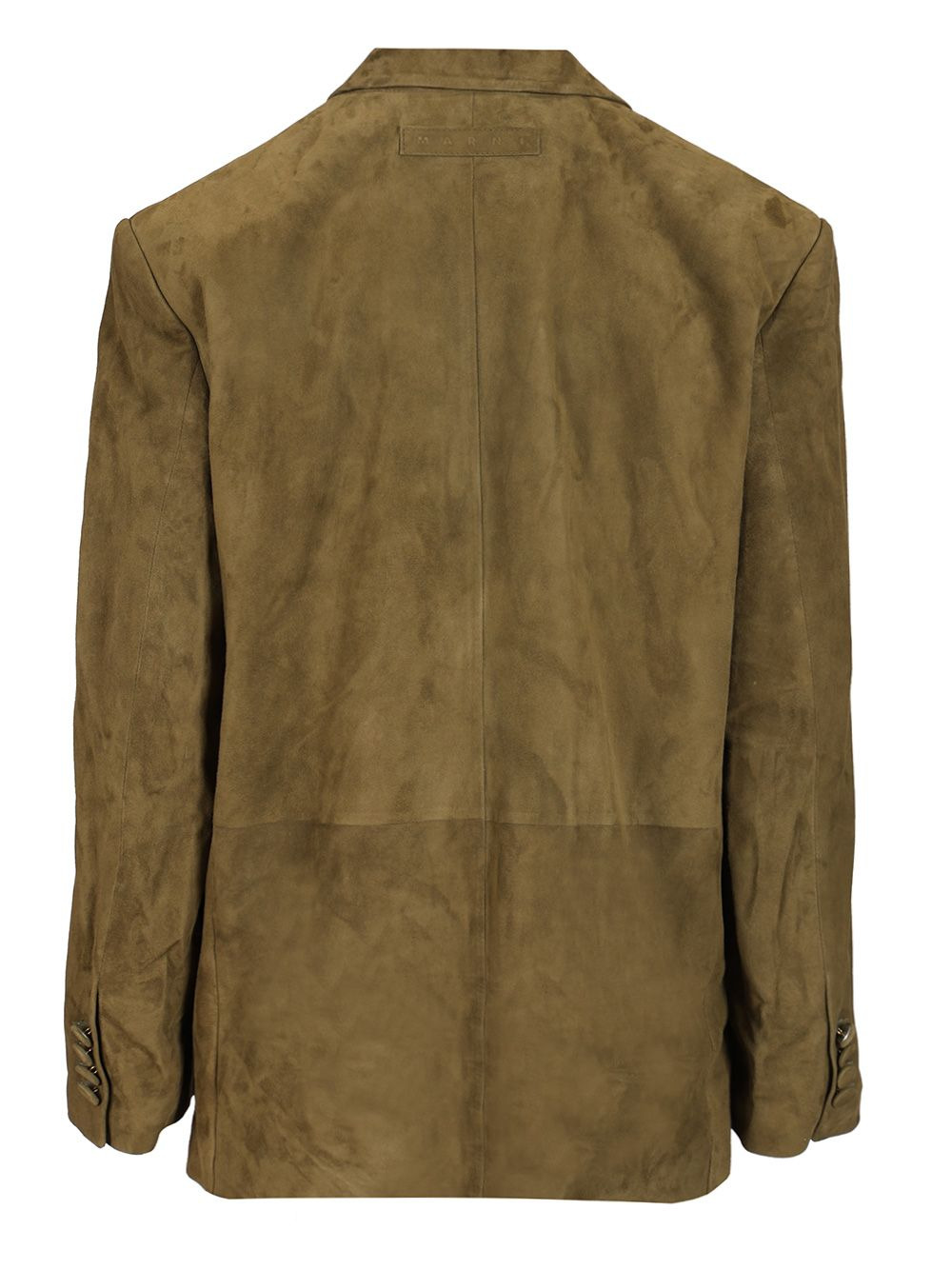 Suede Jacket Jackets Green - 2