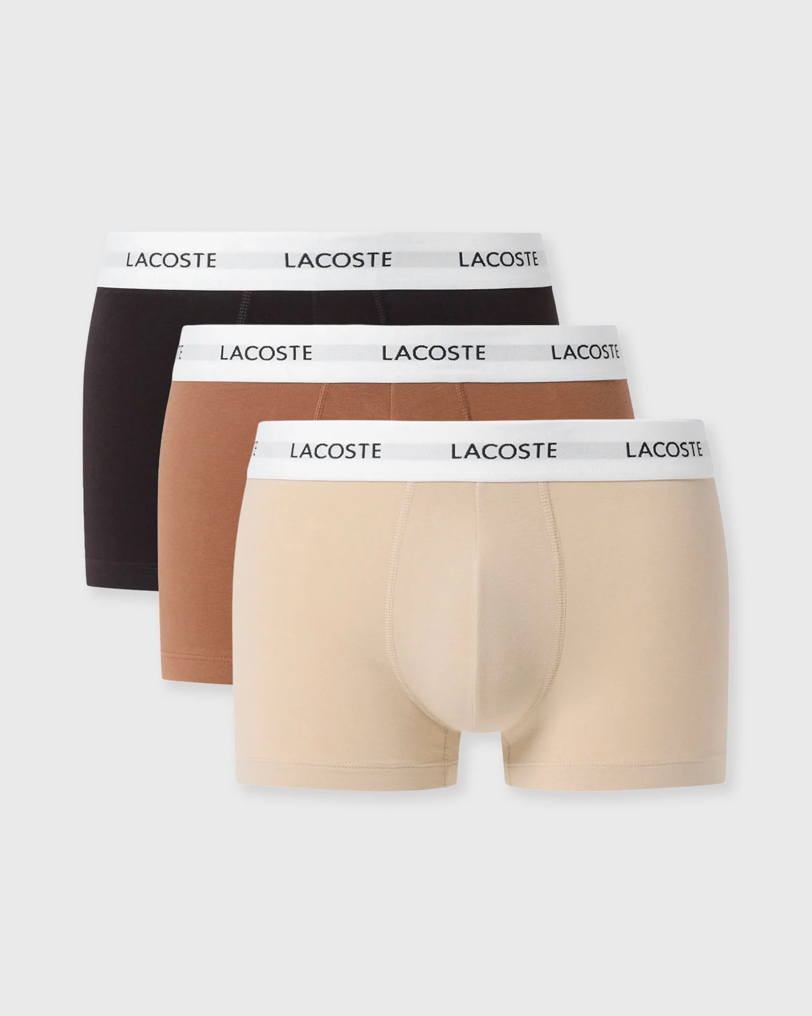3-Pack Stretch Cotton Trunks - 1