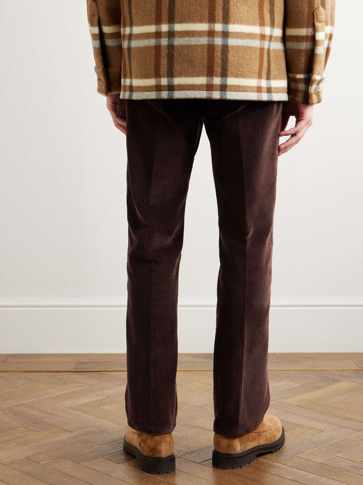 Straight-Leg Cotton-Corduroy Trousers - 4