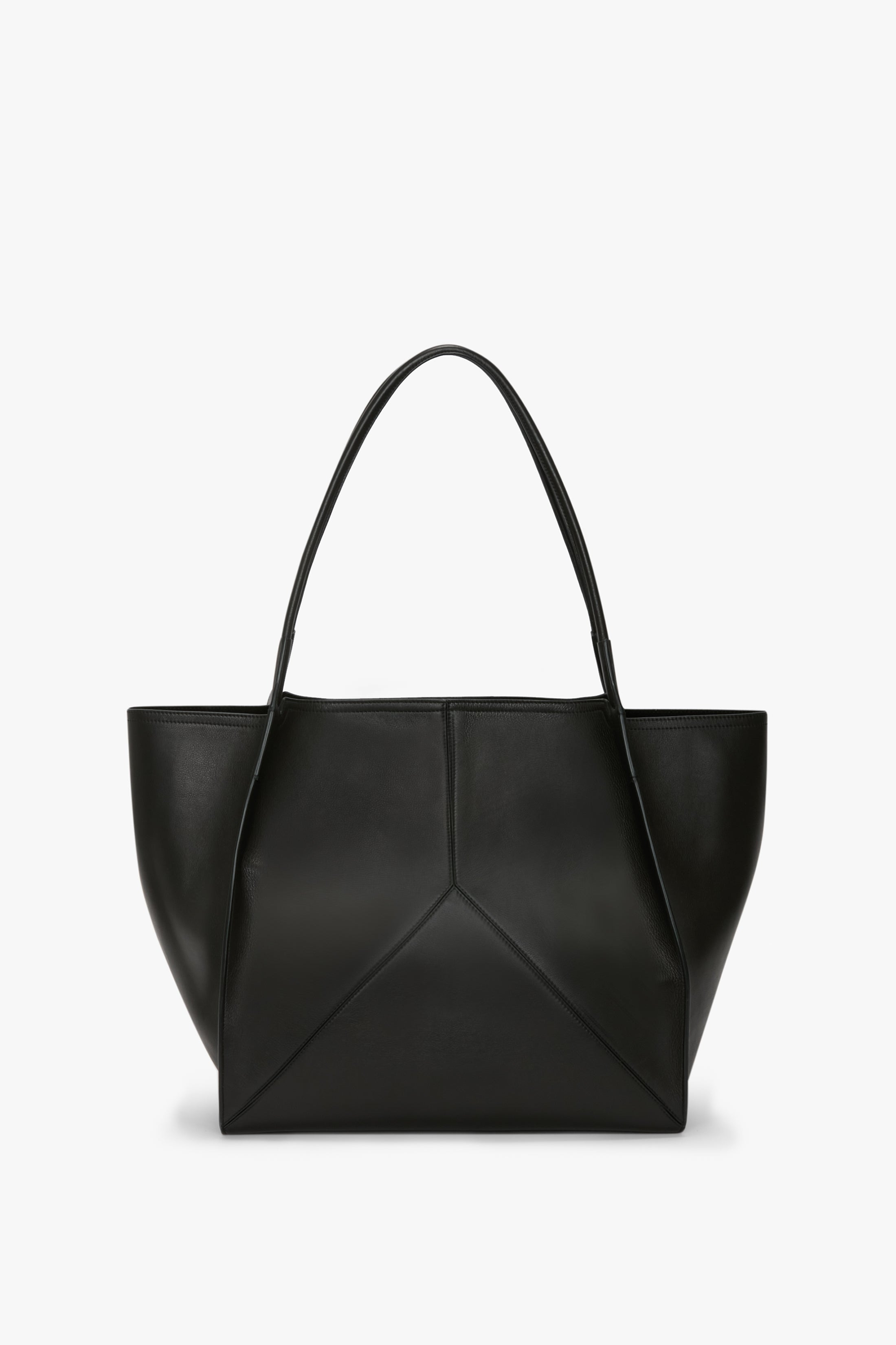 Victoria Tote In Black Soft Leather - 6