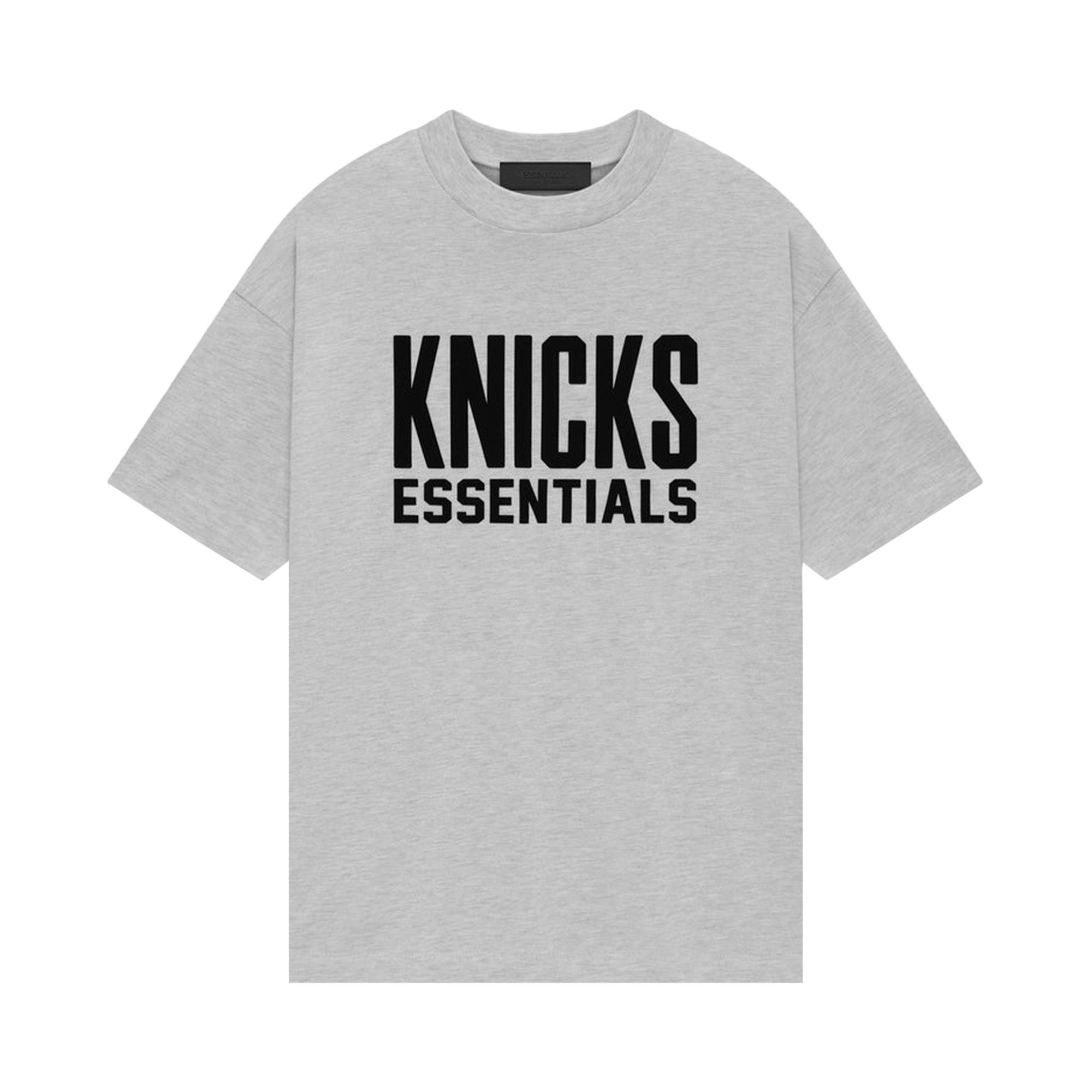 Fear of God Essentials x NBA Knicks Tee 'Light Heather' - 1