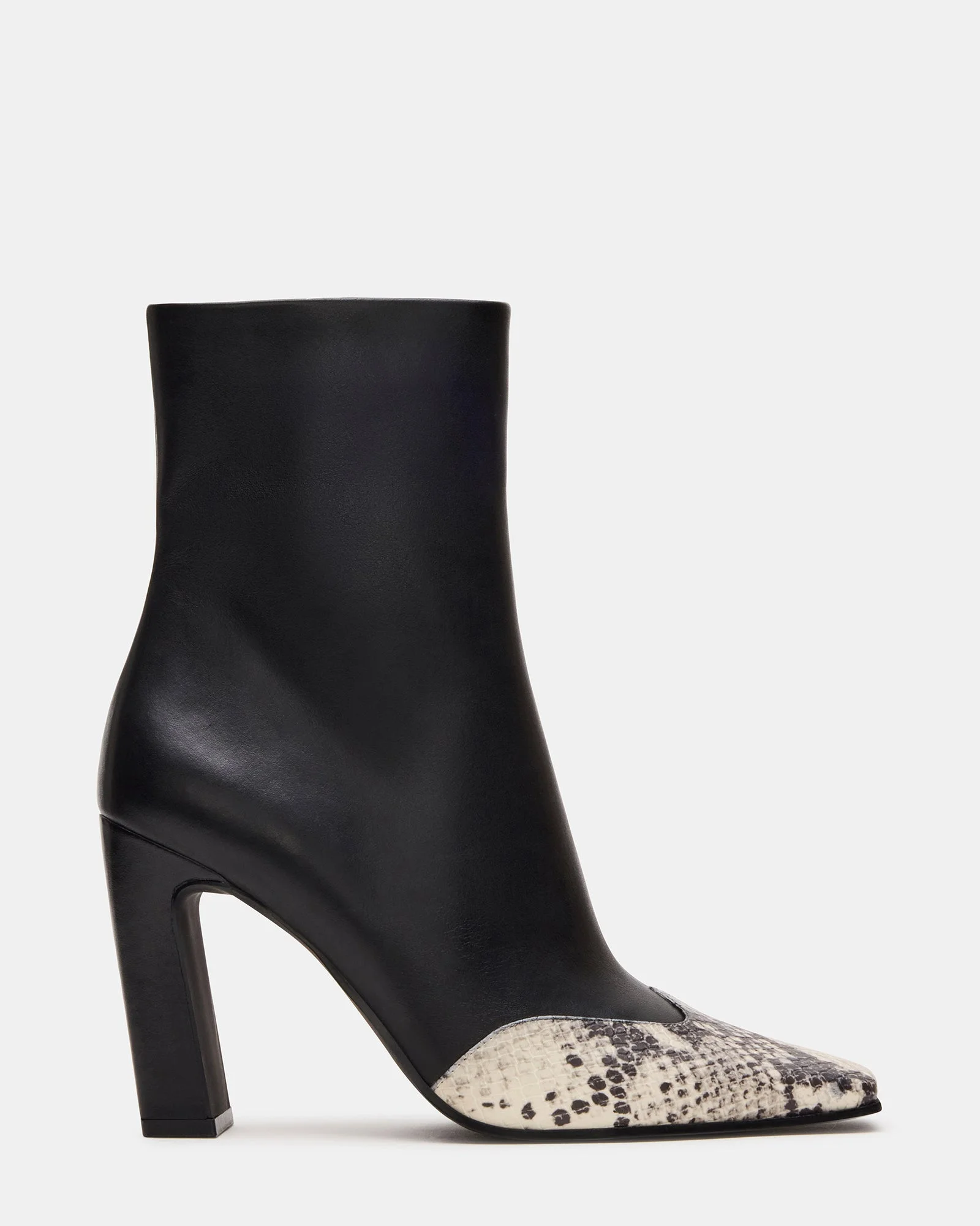 LYLE BLACK LEATHER WITH SNAKE - 1
