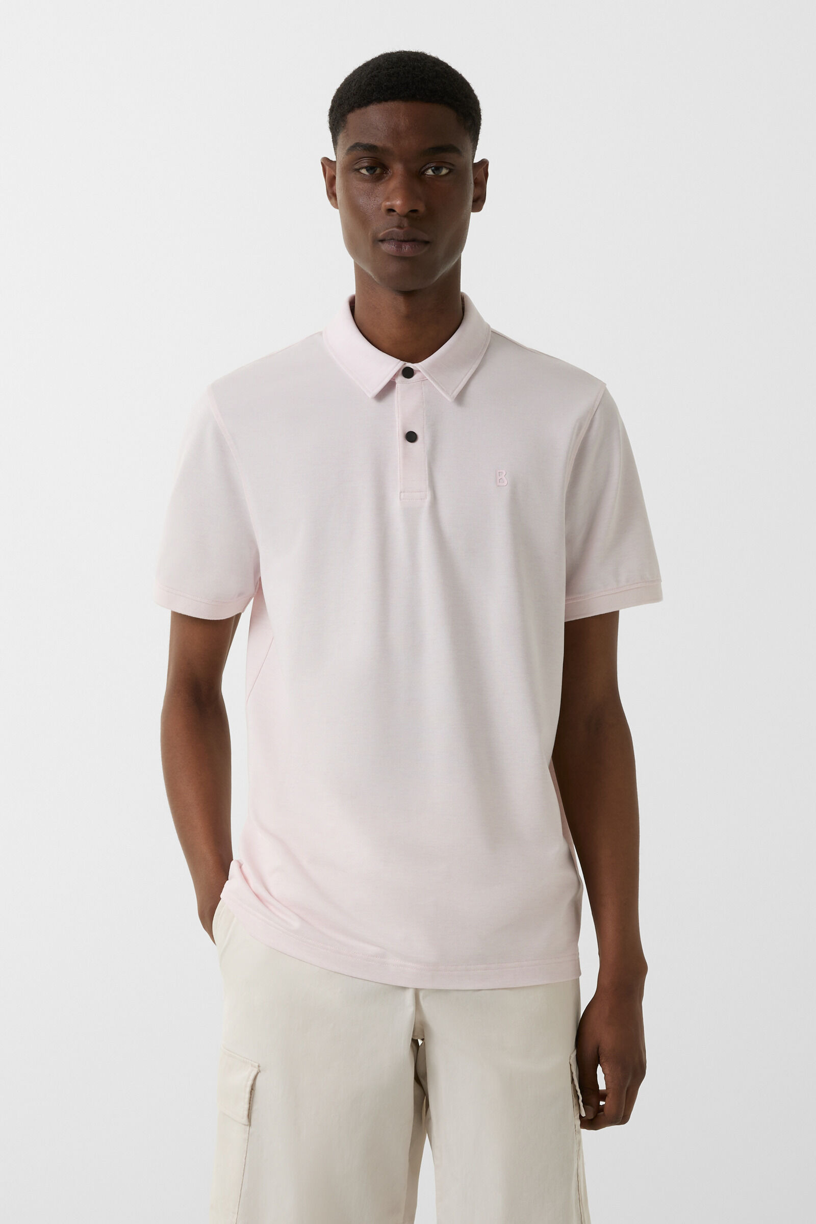 Timo polo shirt in Light pink - 2