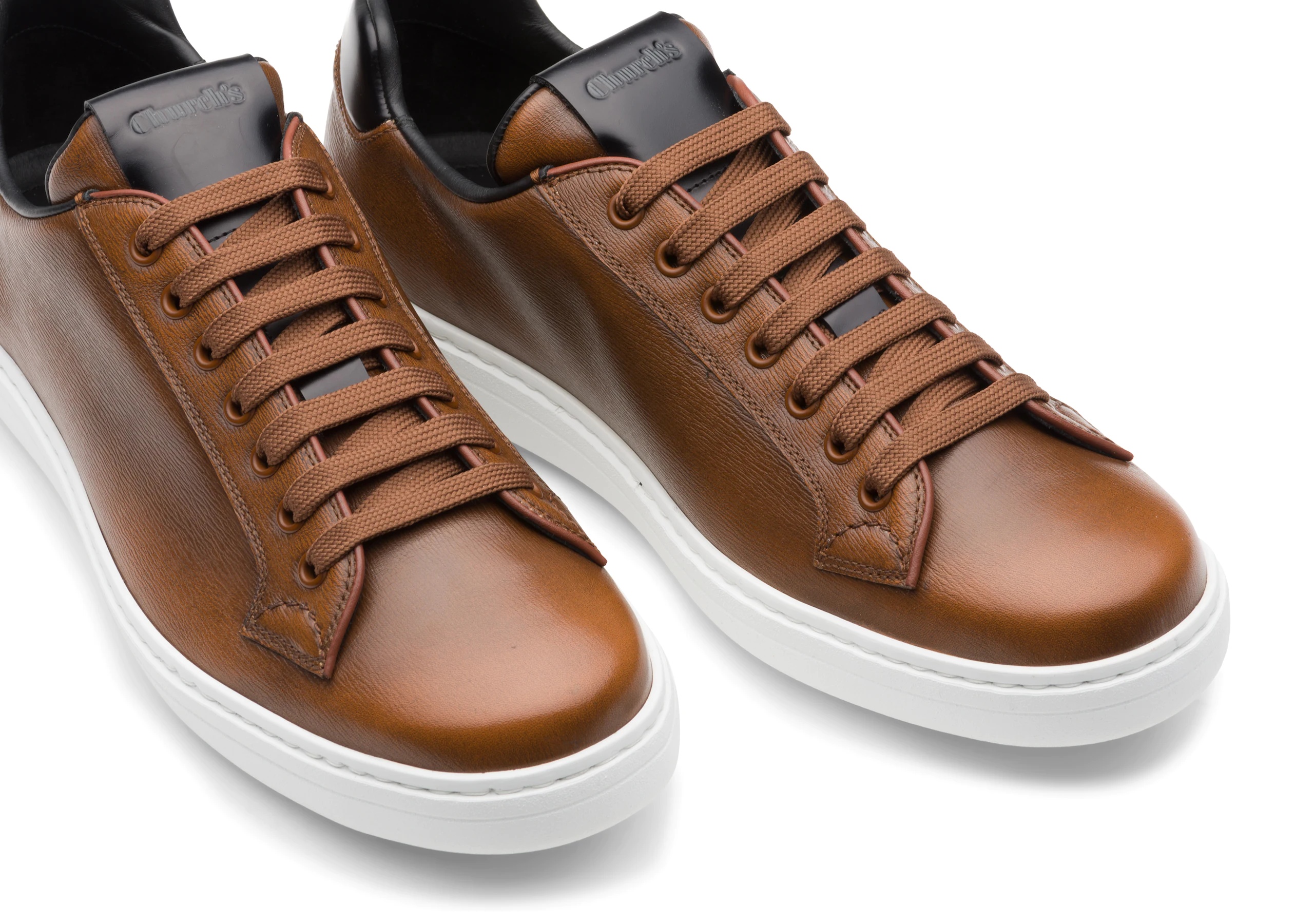 Boland plus 2
St James Leather Classic Sneaker Walnut - 4