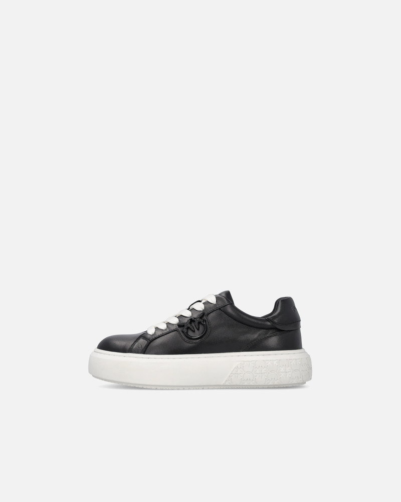 PINKO LEATHER TENNIS SHOES WITH PLATFORM SOLE outlook