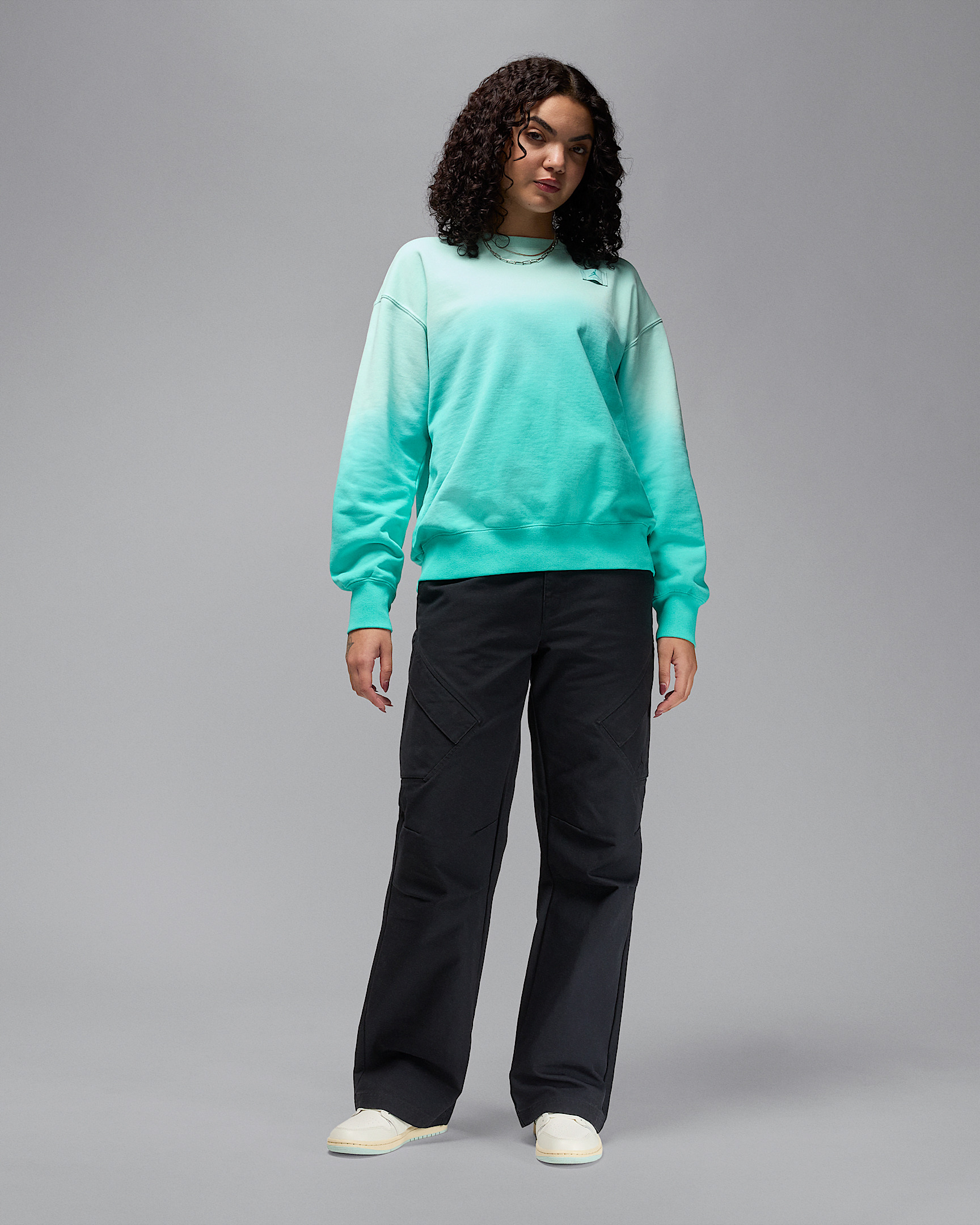 Jordan Flight Fleece Women's French Terry Crew-Neck Sweatshirt - 5