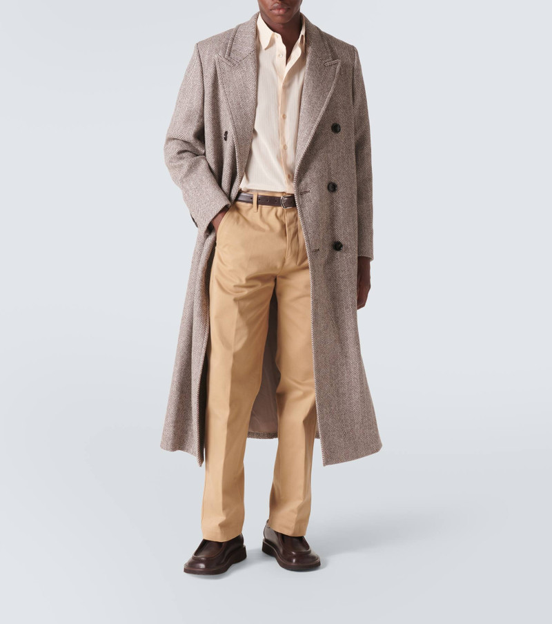 AMI Paris Cotton satin chinos outlook
