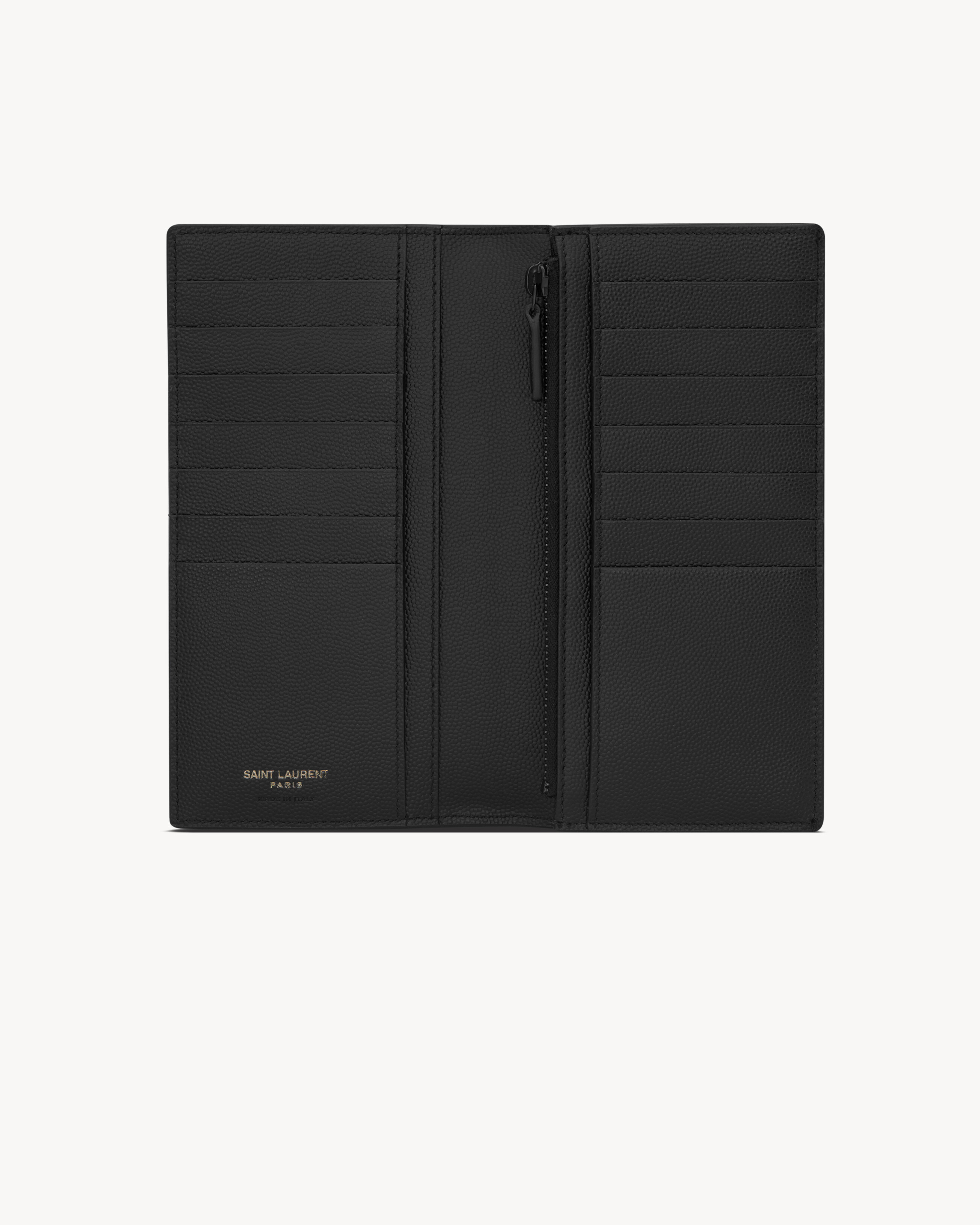 CASSANDRE CONTINENTAL WALLET IN GRAIN DE POUDRE LEATHER - 4