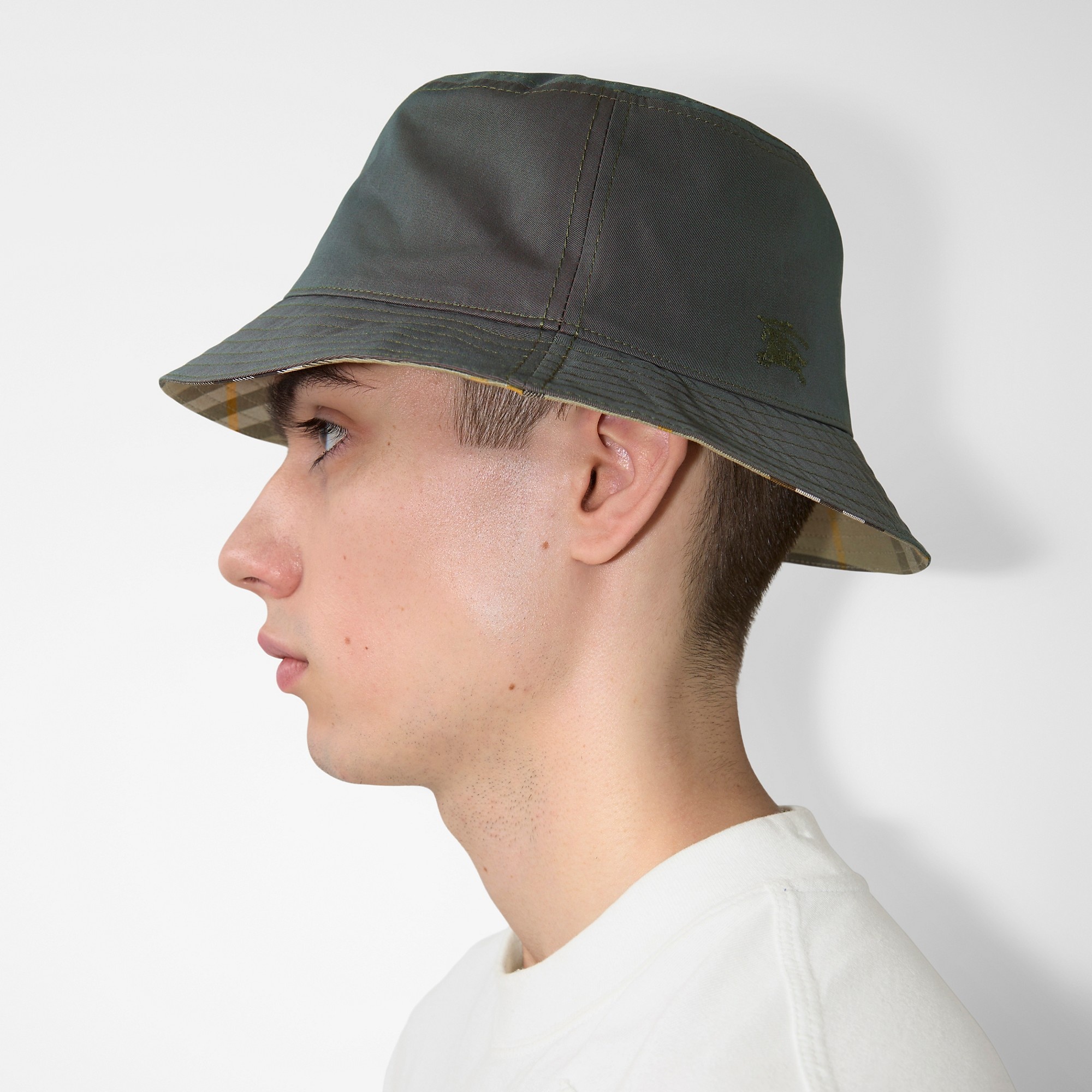 Reversible Check Bucket Hat - 4