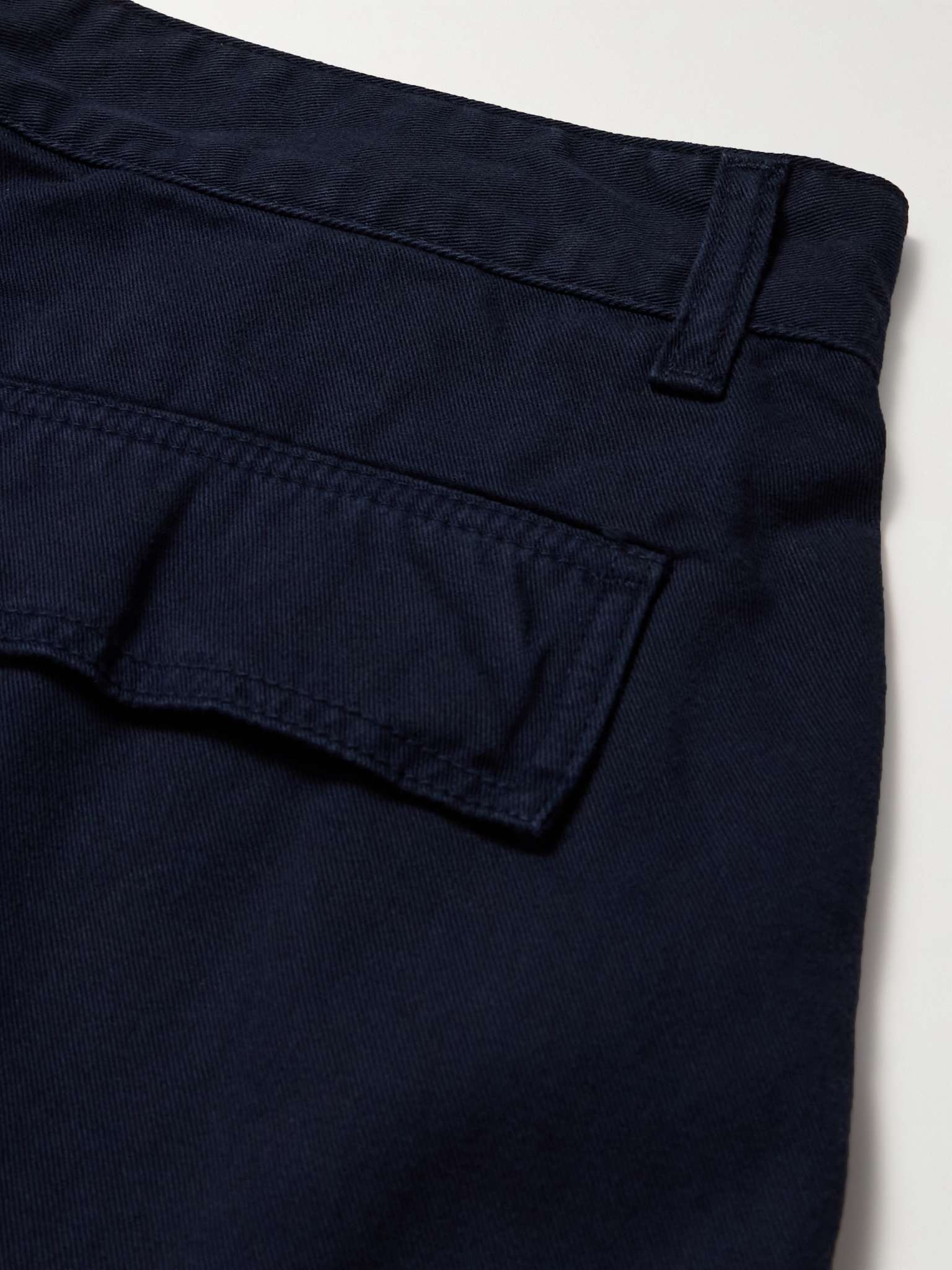 Cole Straight-Leg Organic Cotton-Twill Cargo Trousers - 5